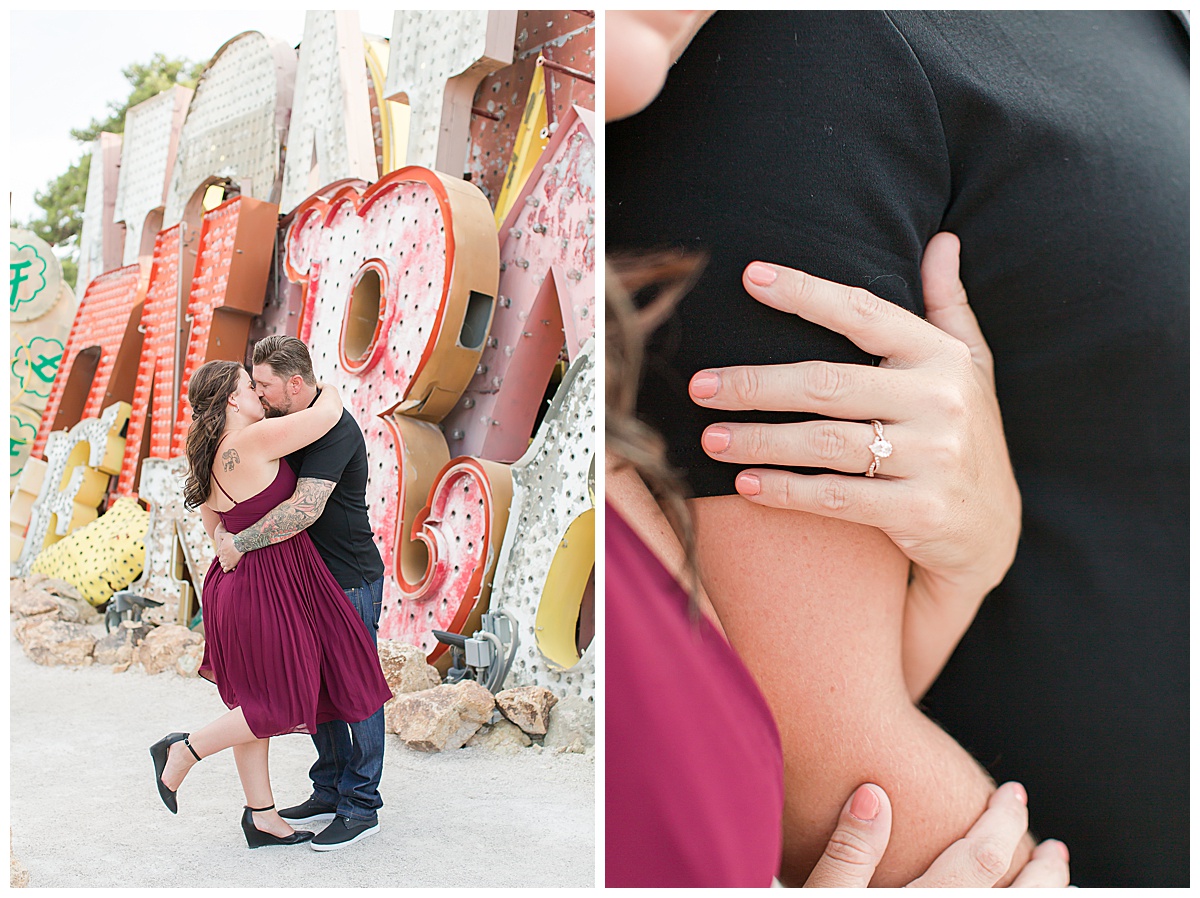 The Neon Museum Engagement