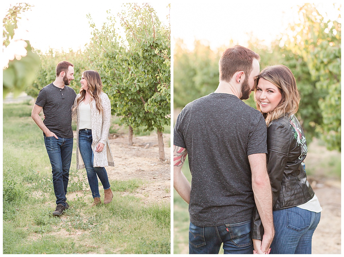 Engagement Photos Glicrease Orchard
