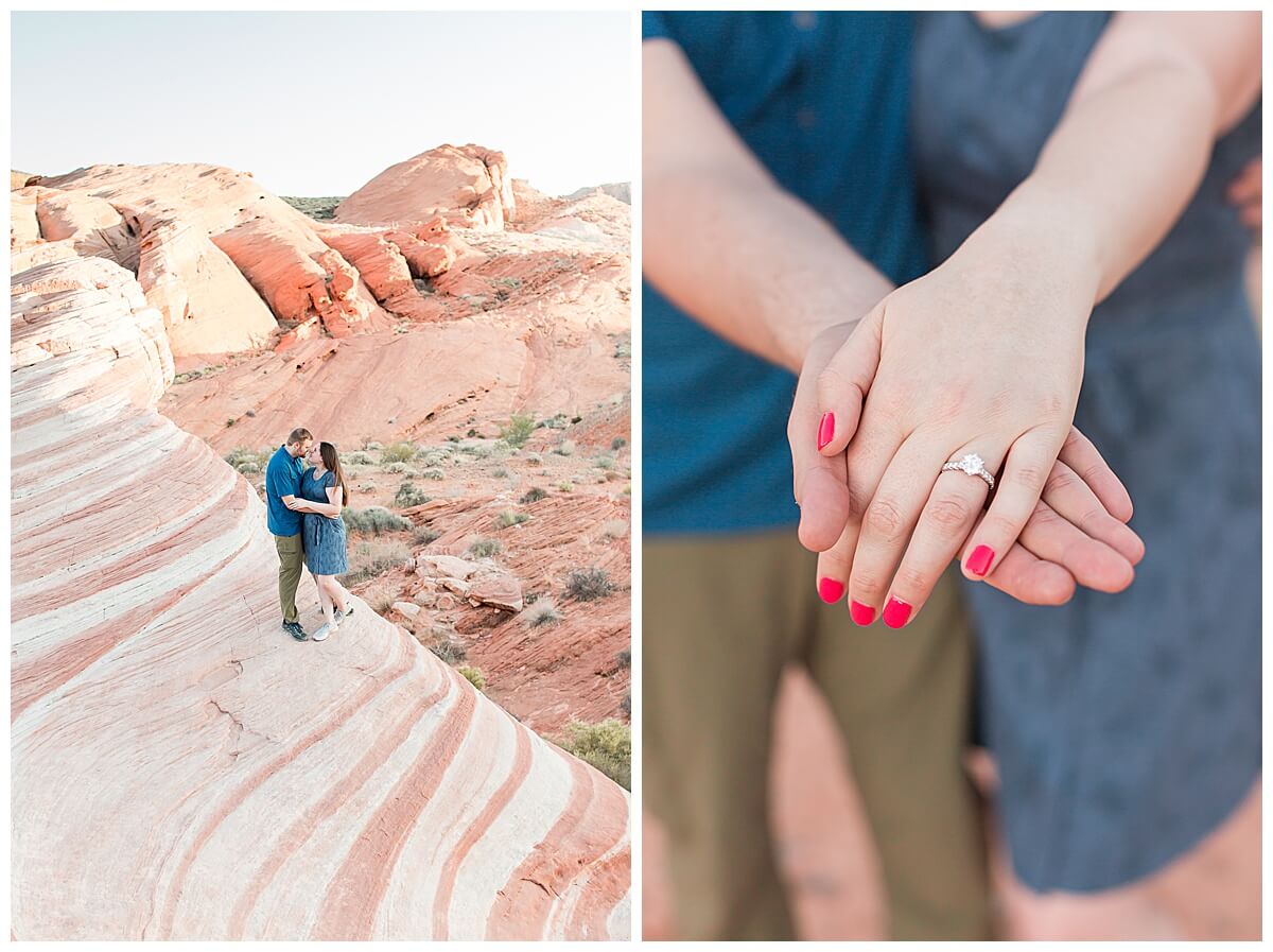 Engagement ring Valley of Fire