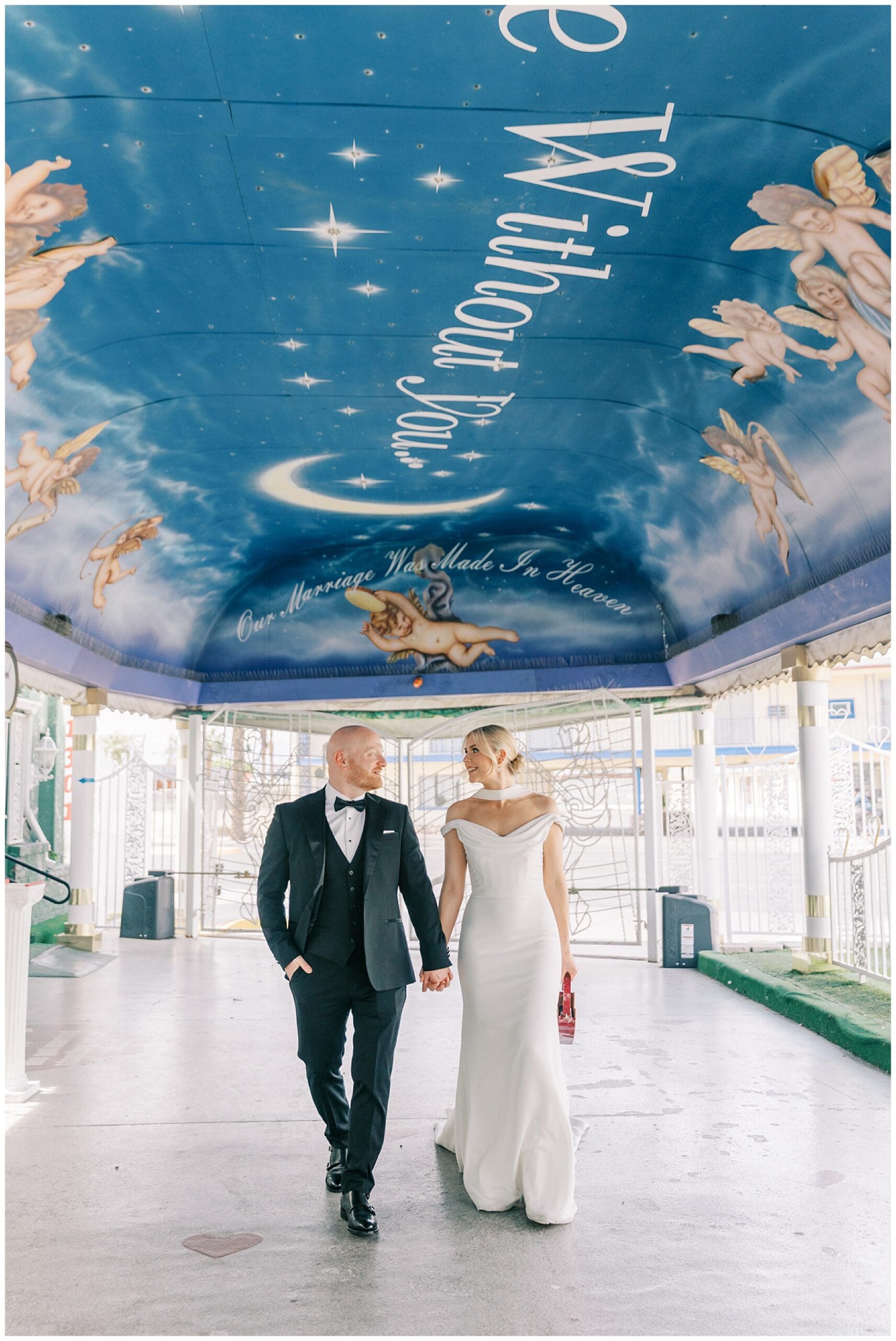 little white wedding chapel