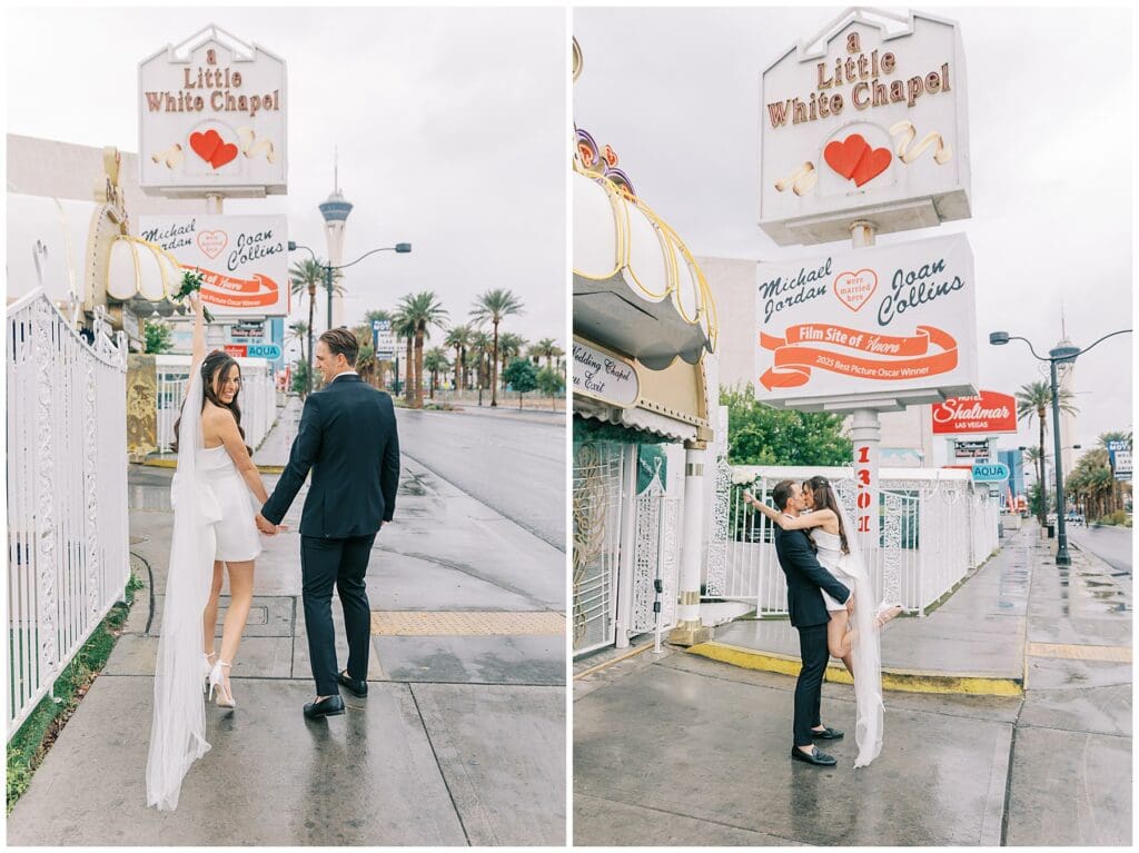 White Chapel wedding
