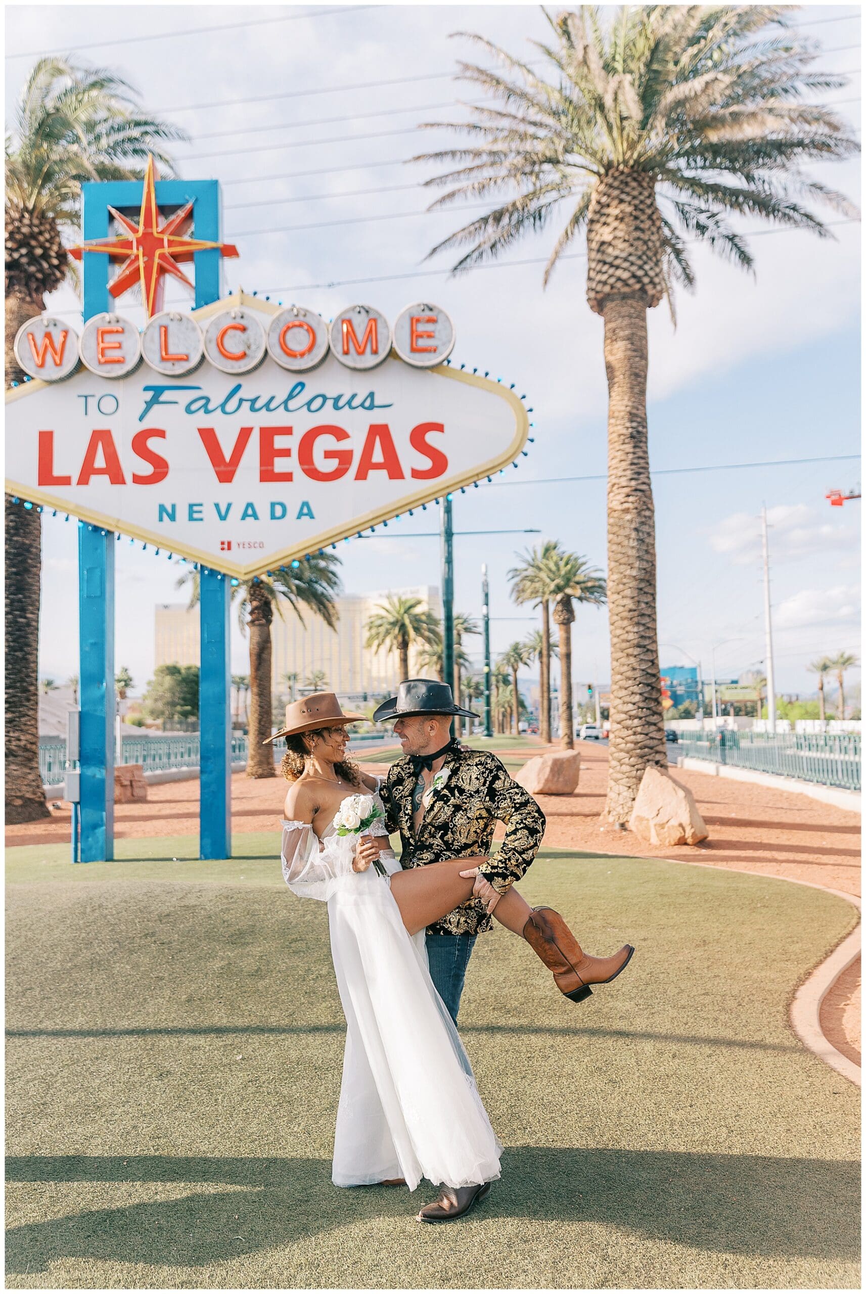 Las Vegas Strip Wedding Photos